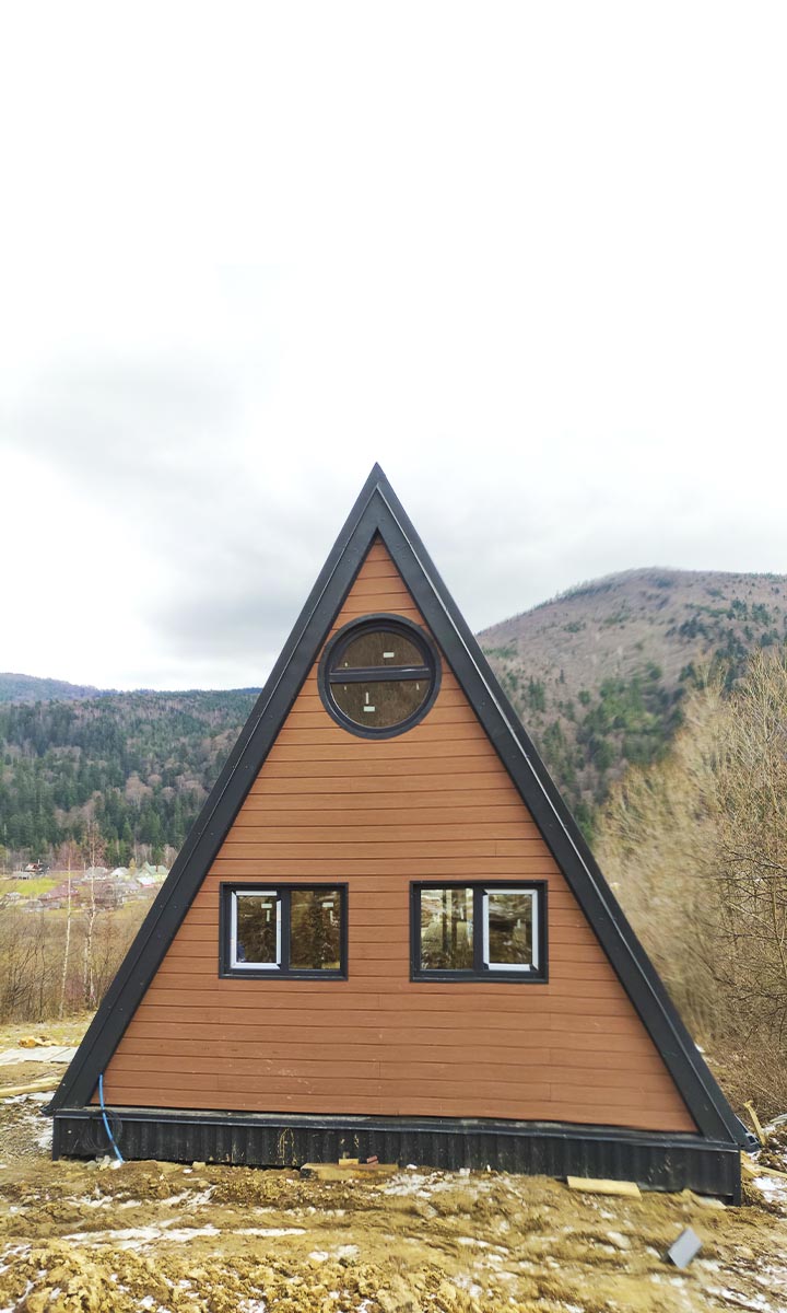 Проєкт "A-frame" 49 м²