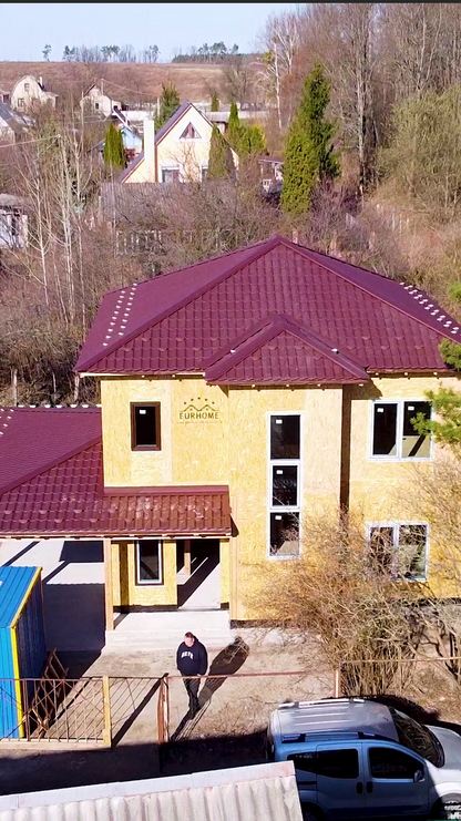 Завершене - будинок на 140 м2 у Київській області